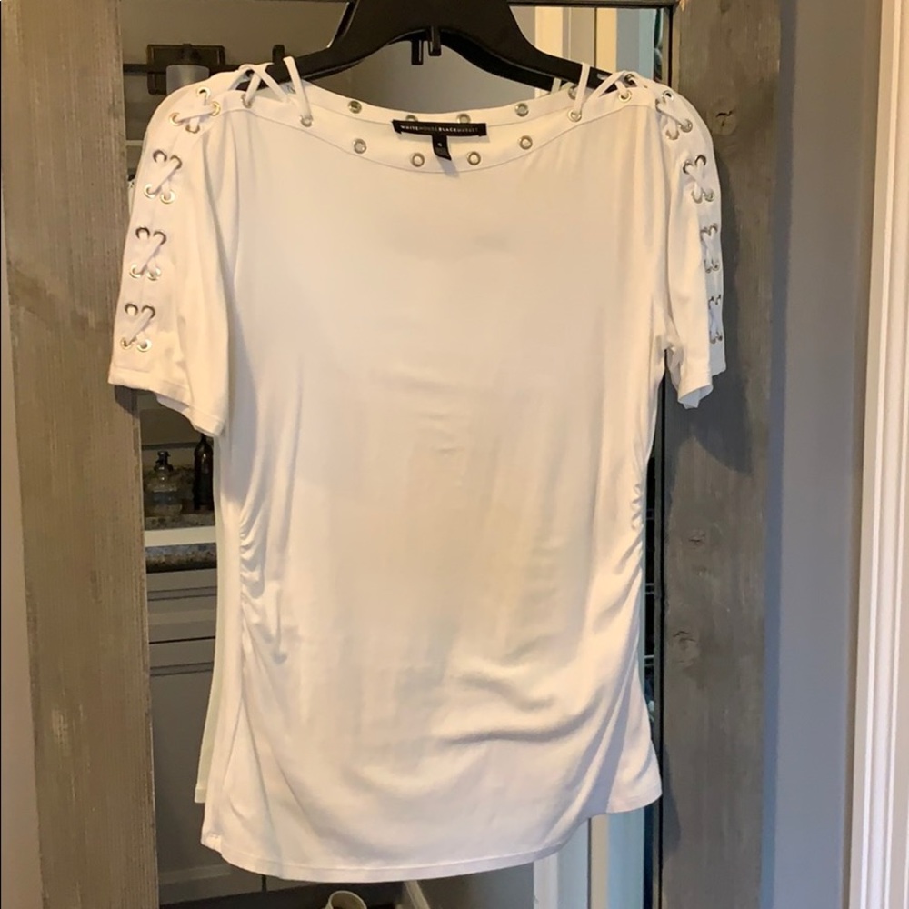 White dress top